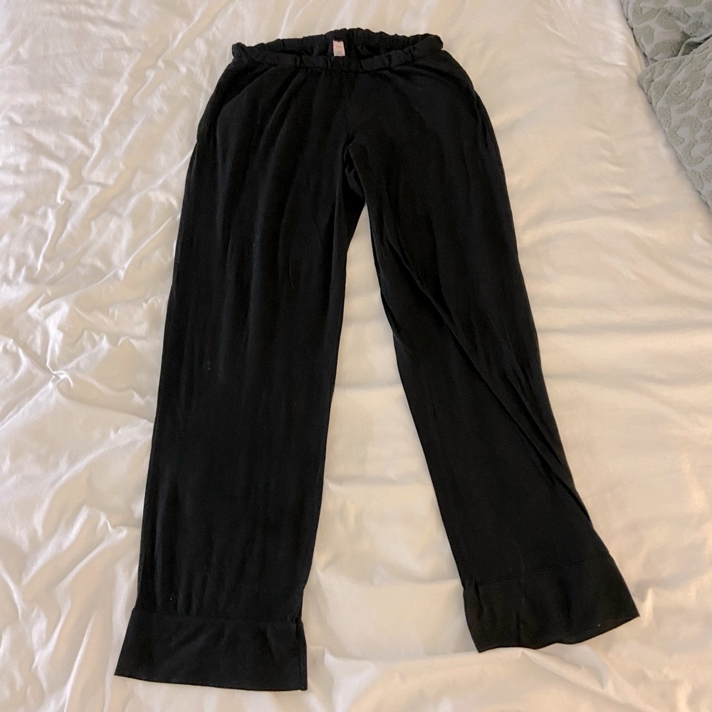VS Black pajama pants
